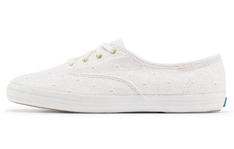 (Women) Keds Champion Eyelet 'White Canvas Low' WF59388
