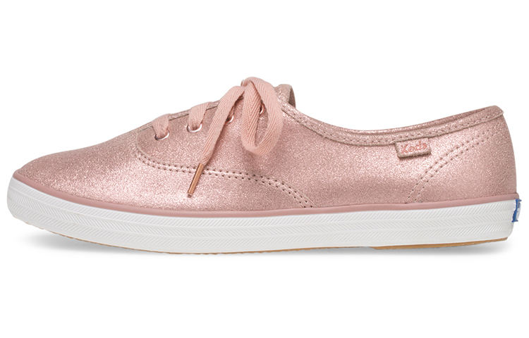 (W) Keds Champion Glitter Suede 'Rose Gold'