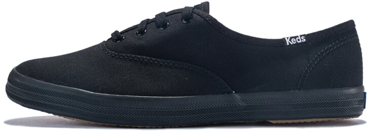 women-keds-champion-low-black-wf-24700