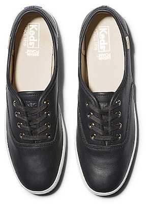 (W) 케즈 챔피언 럭스 가죽 블랙 (Keds Champion Luxe Leather Black) WH63892 Order (W) 케즈 챔피언 럭스 가죽 블랙 (Keds Champion Luxe Leather Black) WH63892