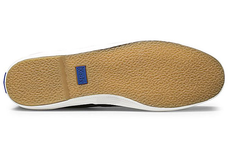 (W) Keds Champion Luxe Leather 'Black' 圖 4