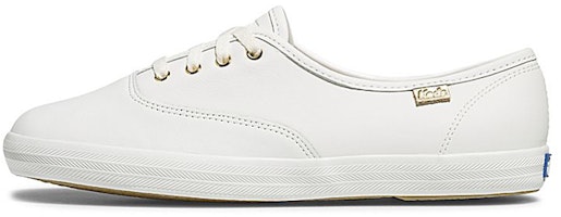 (Women) Keds Champion Luxe Leather 'White' WH62848 (Women) Keds Champion Luxe Leather 'White' WH62848