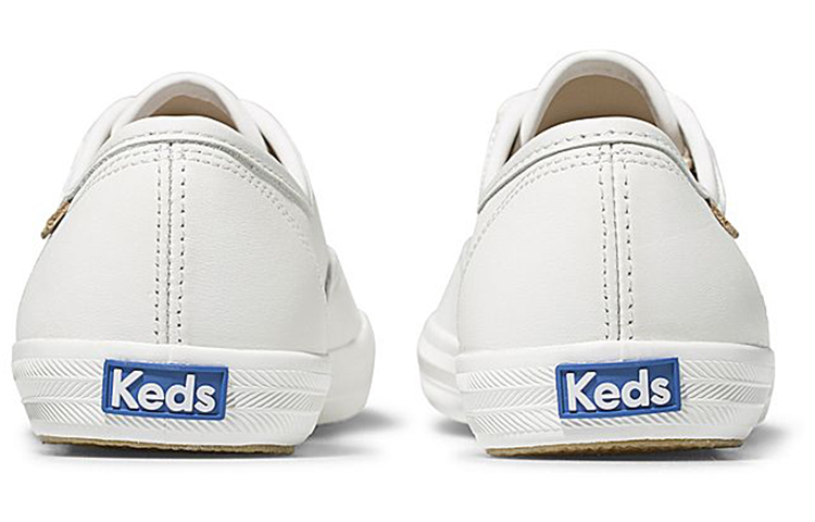 (W) Keds Champion Luxe Leather 'White' 圖 3