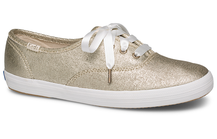 (W) Keds Champion Matte Brushed Metallic 'Gold' 圖 2