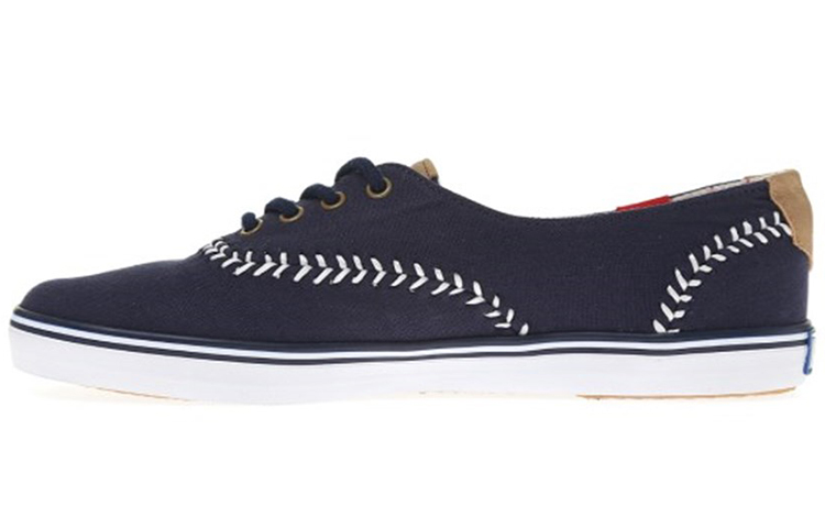 (W) Keds Champion Pennant 'Blue White'