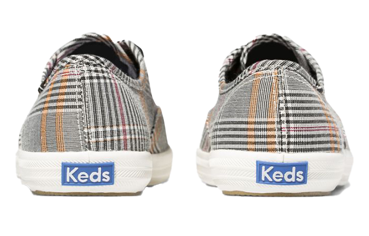 (W) Keds Champion Plaid 'Black Grey Checker' 圖 3