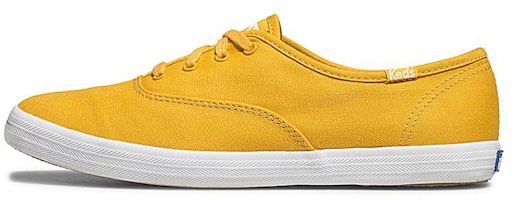 (Women) Keds Champion Seasonal 'Yellow Canvas' WF62904 (Women) Keds Champion Seasonal 'Yellow Canvas' WF62904