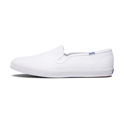 (W) Keds Champion Slip On 'Organic Cotton White'