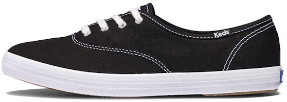 (Women) Keds Champion Washable 'Black and White' WF64805 (Women) Keds Champion Washable 'Black and White' WF64805