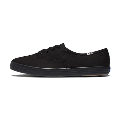 (W) Keds Champion Washable 'Organic Cotton Black'