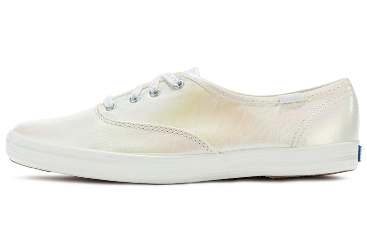 (Women) Keds Champion White 'Pearl Low-Top Canvas' WF65886