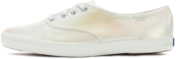 (Women) Keds Champion White 'Pearl Low-Top Canvas' WF65886 (Women) Keds Champion White 'Pearl Low-Top Canvas' WF65886