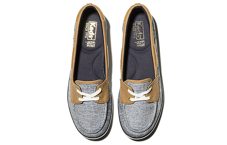 Order (Women) Keds Charter Airy Chambray 'Slip-On Blue' WF61898