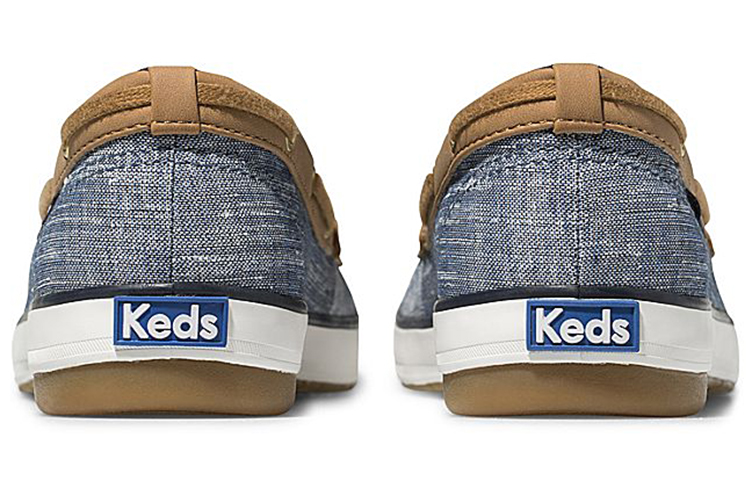 Lookbook (Women) Keds Charter Airy Chambray 'Slip-On Blue' WF61898