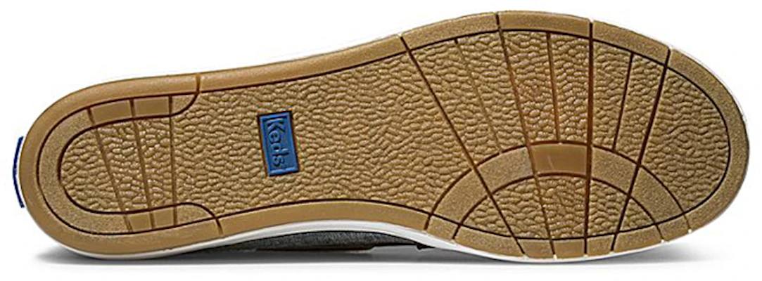 (Women) Keds Charter Airy Chambray 'Slip-On Blue' WF61898 Shop (Women) Keds Charter Airy Chambray 'Slip-On Blue' WF61898