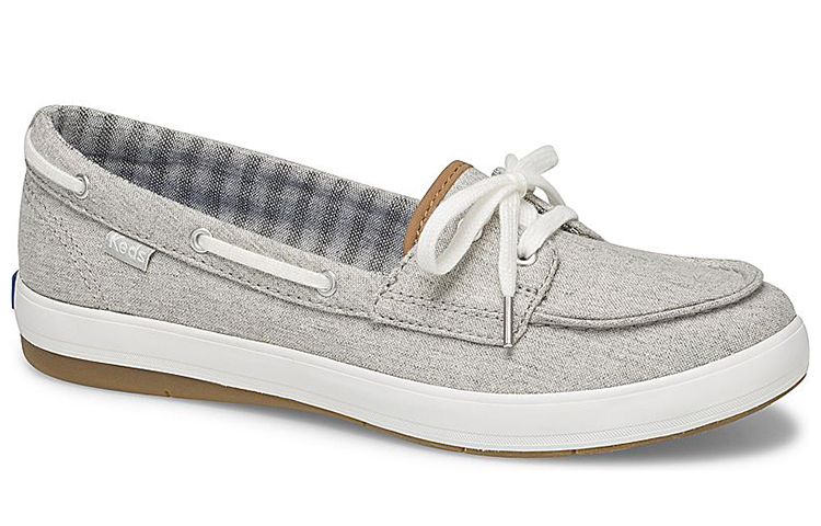 (W) Keds Charter Chambray 'Grey Slip-On' 圖 2