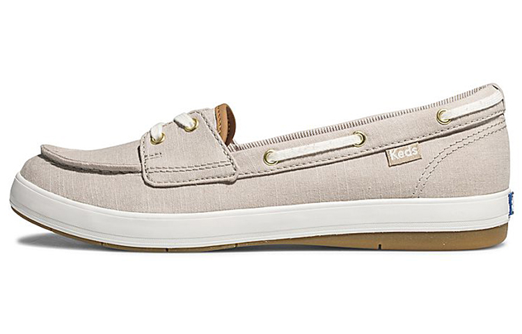 (Women) Keds Charter Chambray Slip-On 'Light Brown' WF62726