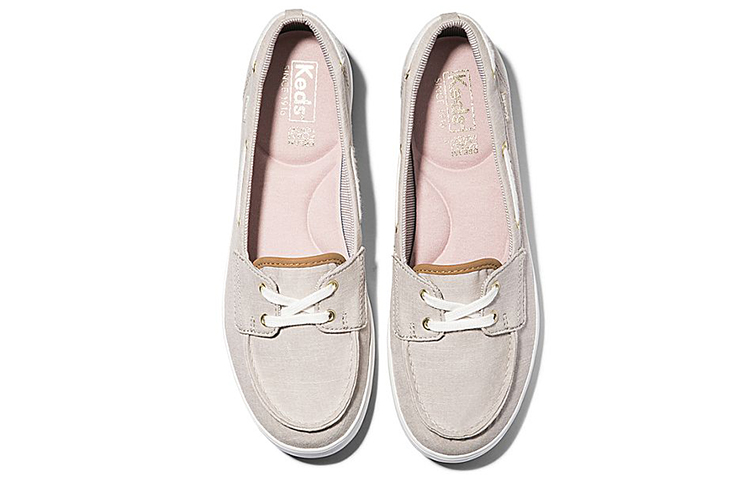 Order Keds Charter 藍格紋 帆布懶人鞋 女款 淺棕