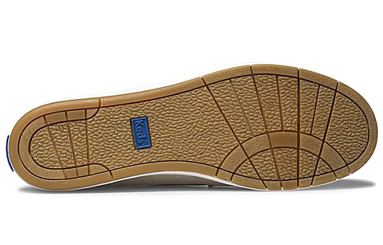 Shop (Women) Keds Charter Chambray Slip-On 'Light Brown' WF62726