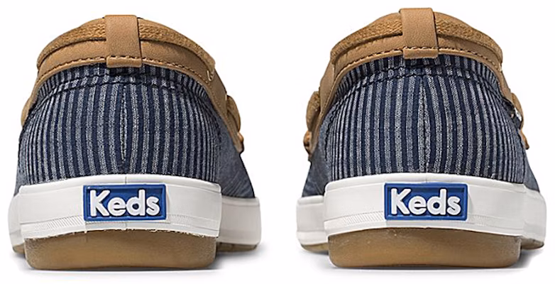 (Women) Keds Charter Stripe 'Deep Blue Slip-On' WF61903 Lookbook (Women) Keds Charter Stripe 'Deep Blue Slip-On' WF61903