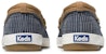 (W) Keds Charter Stripe 'Deep Blue Slip-On' Lelaki WF61903