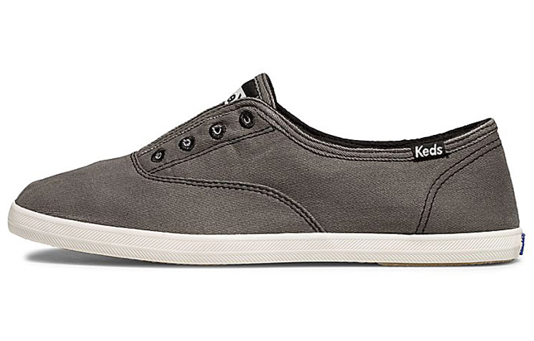 (W) Keds Chillax 'Deep Grey Slip-On'