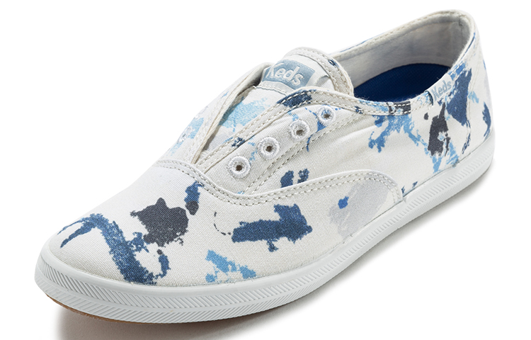 (W) Keds Chillax 'White Blue Colorblock Canvas' 圖 2
