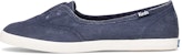 (W) Keds Chillax Mini Kanvas Slip-On 'Biru' WF56523