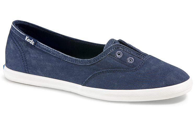 Order (W) Keds Chillax Mini Canvas Slip-On ''Blu'' WF56523