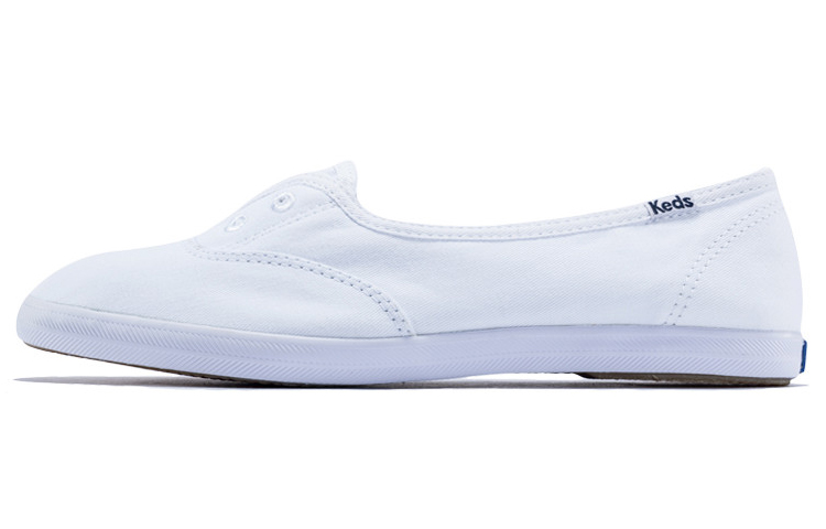 (Women) Keds Chillax Mini Canvas Slip-On 'White' WF57163