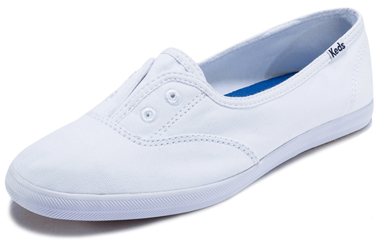 Order Keds Chillax Mini 帆布懶人鞋 女款 白
