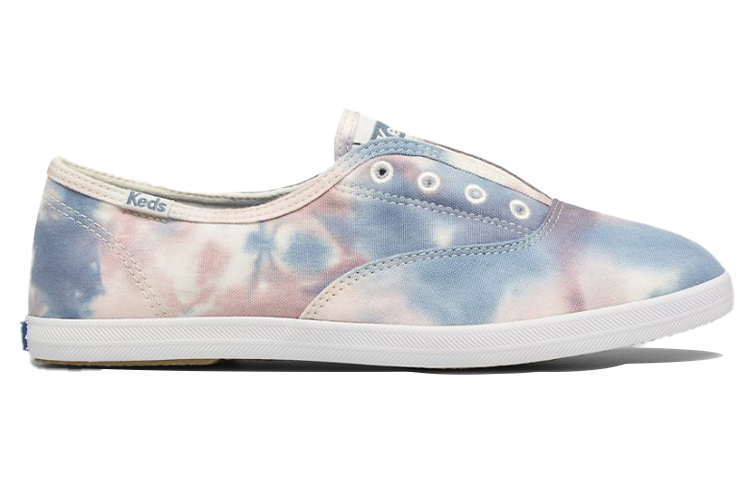 Order (W) Keds Chillax Wasbaar ''Blauw Roze Tie Dye'' WF65404