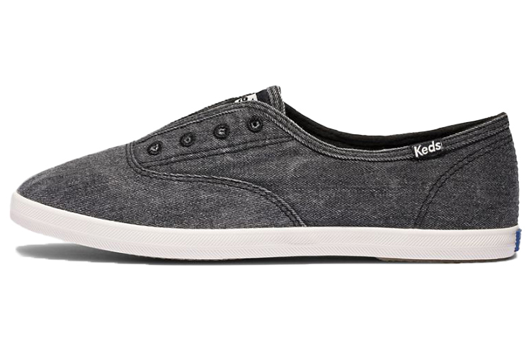 (W) Keds Chillax Washable 'Organic Cotton Dark Grey'