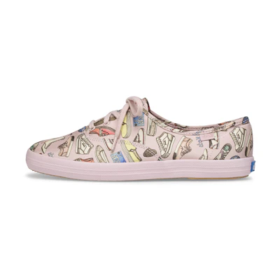 (W) Keds CJW Champion 'Print Pink'