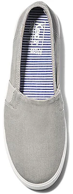 (W) Keds Clipper Washed Solids 'Slip-On Kelabu' WF60852 Order (W) Keds Clipper Washed Solids 'Slip-On Kelabu' WF60852