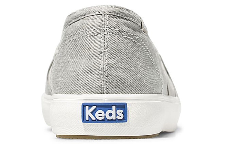 Lookbook (W) Keds Clipper Washed Solids 'Slip-On Kelabu' WF60852