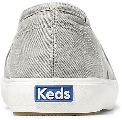 (Women) Keds Clipper Washed Solids 'Slip-On Grey' WF60852 Lookbook (Women) Keds Clipper Washed Solids 'Slip-On Grey' WF60852