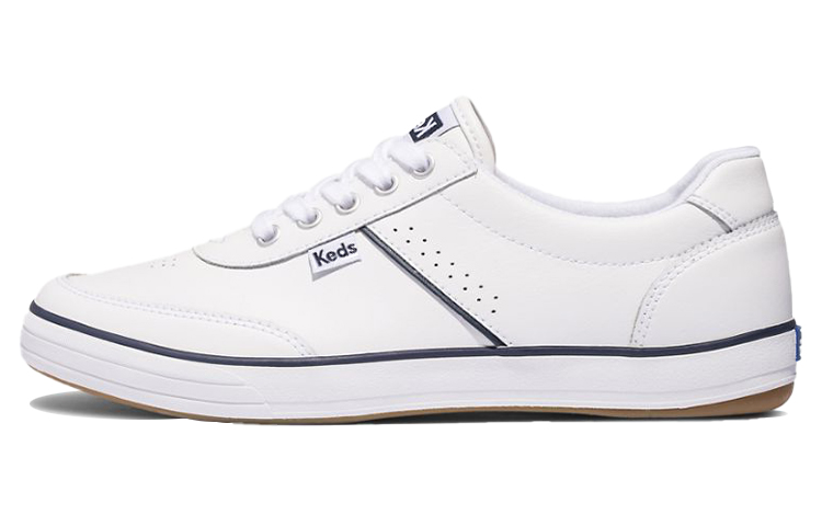 (W) Keds Courty II Leather 'White Blue'