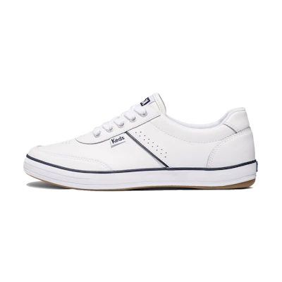 (W) Keds Courty II Leather 'White Blue'