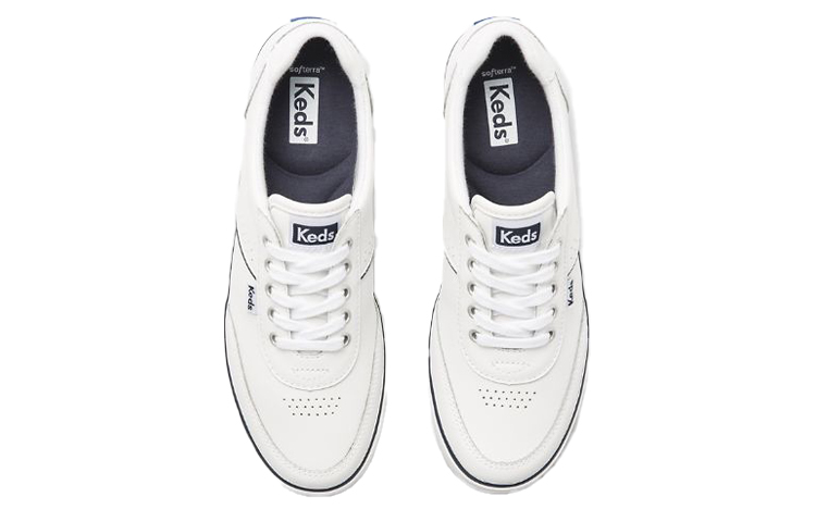 (W) Keds Courty II Leather 'White Blue' 圖 2