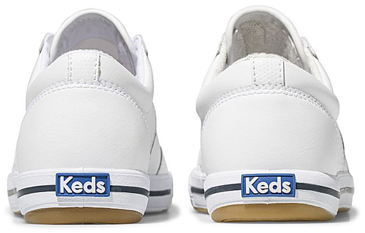 (W) Keds Courty Leather 'White' 圖 3