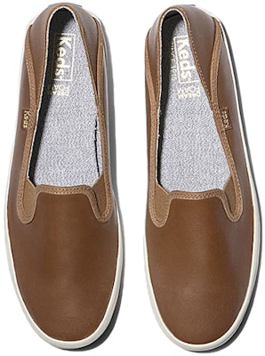 (Women) Keds Crashback Leather 'Brown Slip-On' WH57259 Lookbook (Women) Keds Crashback Leather 'Brown Slip-On' WH57259