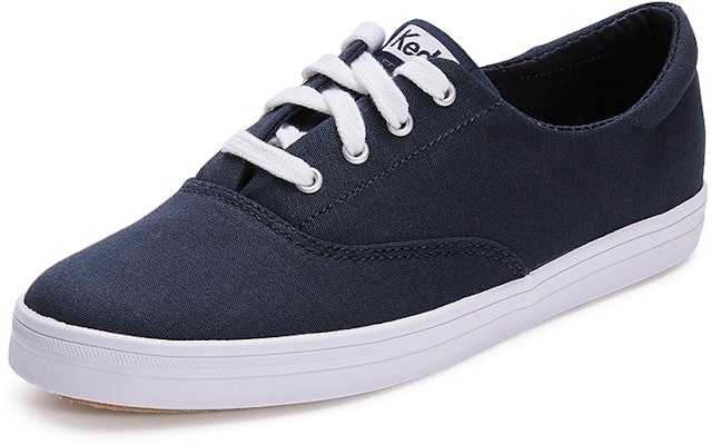 (Women) Keds Crew 'Navy Comfort Canvas' WF66556 Order (Women) Keds Crew 'Navy Comfort Canvas' WF66556