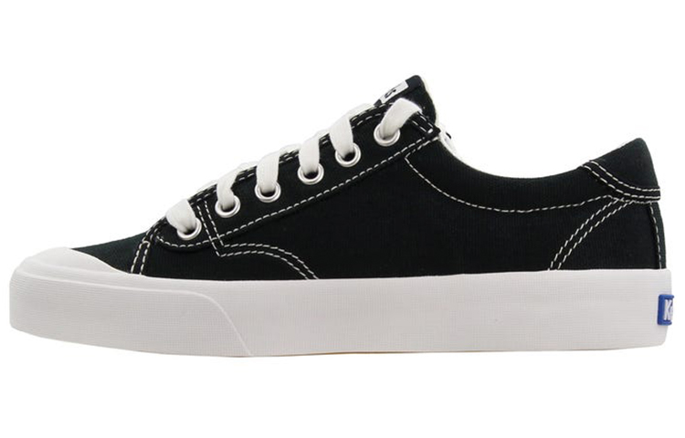 (W) Keds Crew Kick 75 'Black Canvas'