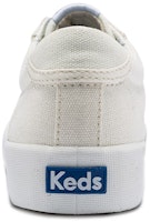 Keds Crew Kick 75 低筒帆布鞋 女款 米白 Shop Keds Crew Kick 75 低筒帆布鞋 女款 米白