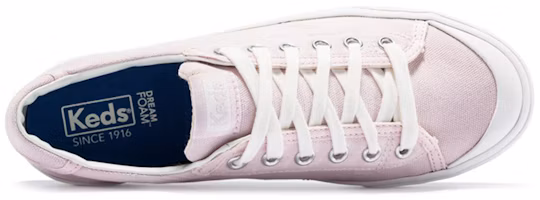 Lookbook Keds Crew Kick 75 低筒帆布鞋 女款 粉色