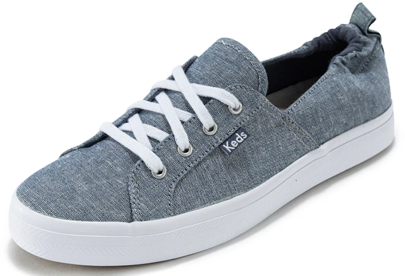 (W) Keds Darcy Chambray 'Azul Casual Versátil' WF62585 Order (W) Keds Darcy Chambray 'Azul Casual Versátil' WF62585