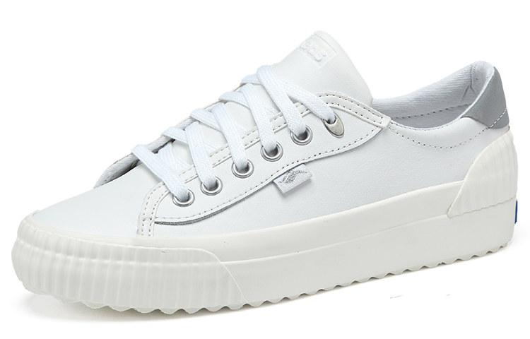 (W) Keds Demi TRX Leather 'Casual Versatile Fashion Lightweight White' 圖 2