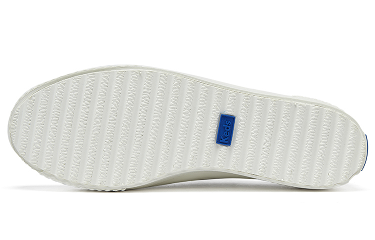 (W) Keds Demi TRX Leather 'Casual Versatile Fashion Lightweight White' 圖 5