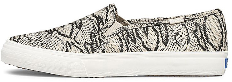 women-keds-double-decker-black-and-white-snake-wf-63682